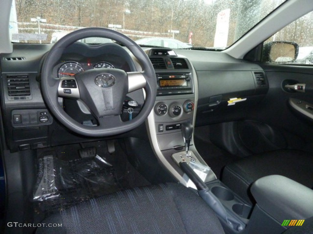 2012 Corolla S - Nautical Blue Metallic / Dark Charcoal photo #10