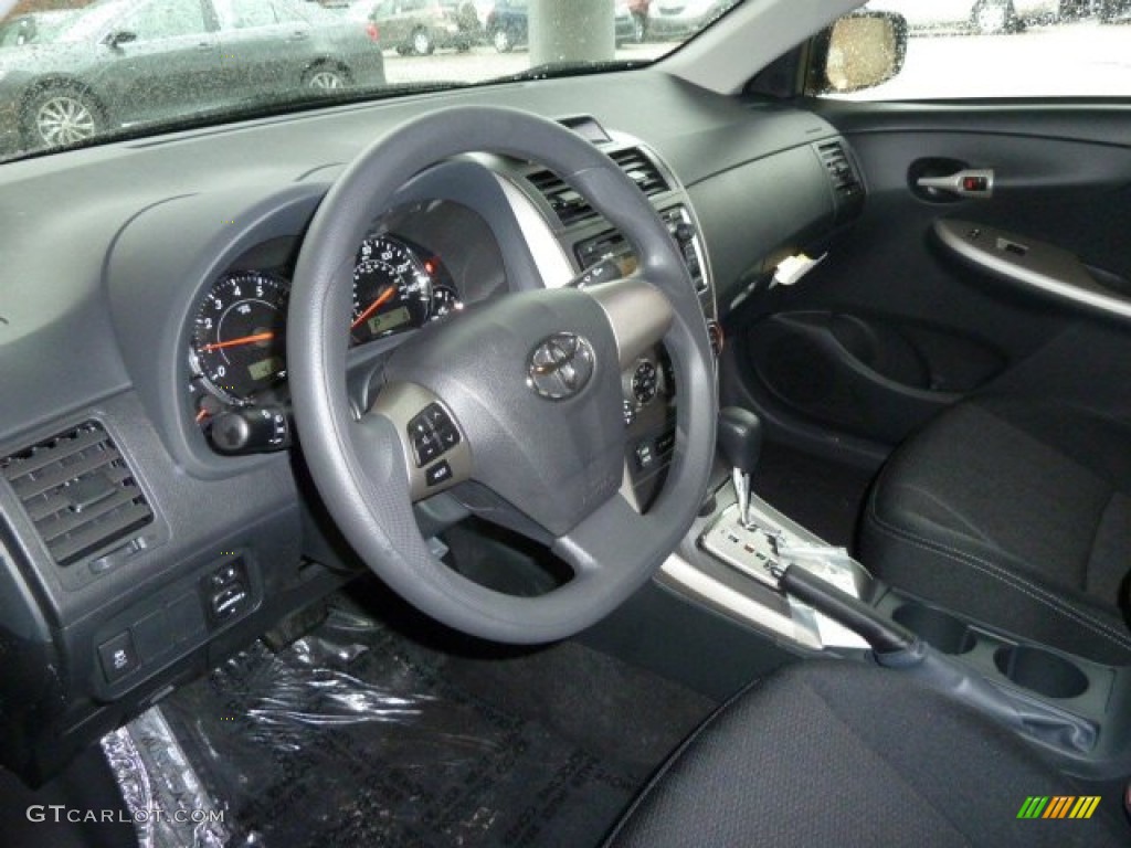 2012 Corolla S - Nautical Blue Metallic / Dark Charcoal photo #12