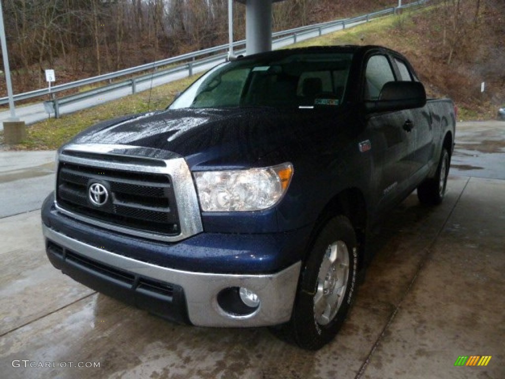 2012 Tundra TRD Double Cab 4x4 - Nautical Blue Metallic / Graphite photo #5
