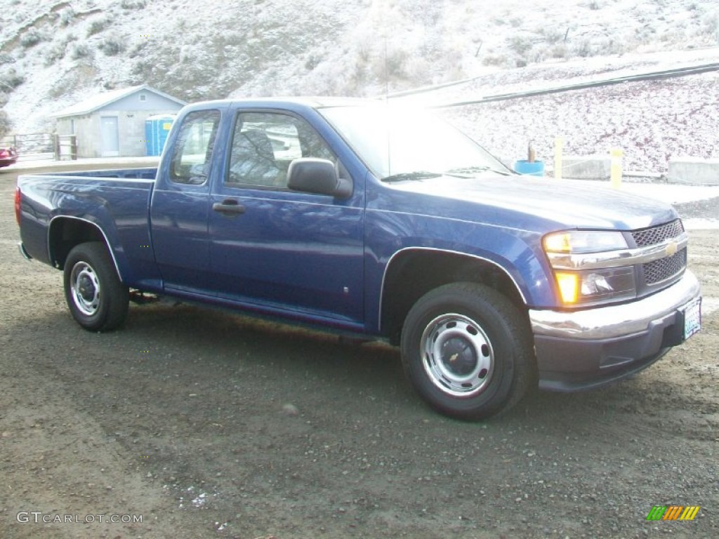 2006 Colorado LS Extended Cab - Superior Blue Metallic / Medium Pewter photo #1
