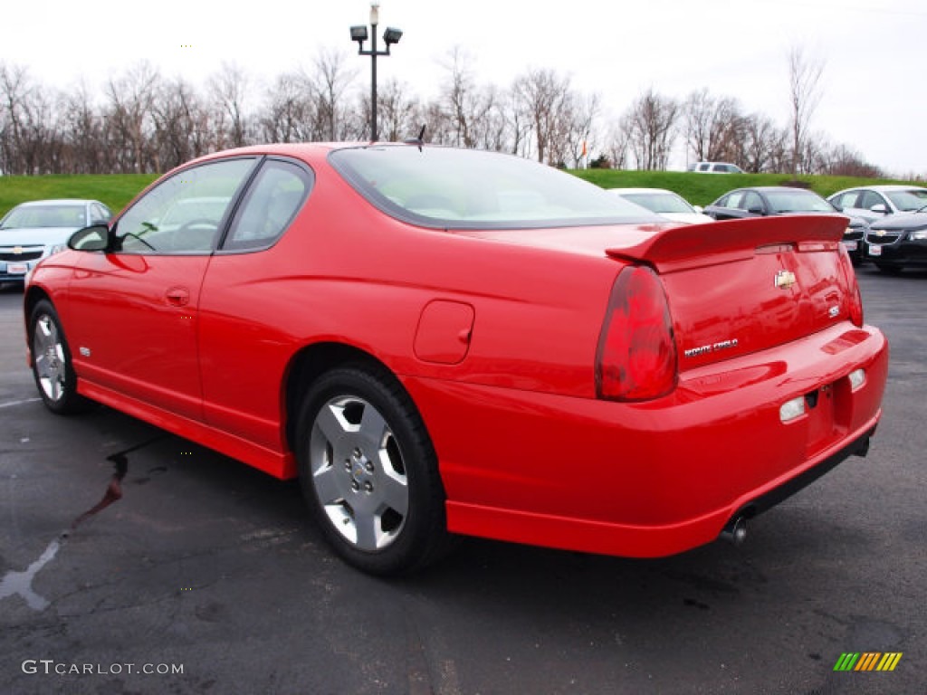 Victory Red 2006 Chevrolet Monte Carlo SS Exterior Photo #58463424