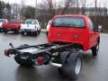 2012 Vermillion Red Ford F350 Super Duty XL SuperCab 4x4 Dually Chassis  photo #8