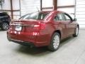 2012 Deep Cherry Red Crystal Pearl Coat Chrysler 200 Touring Sedan  photo #5