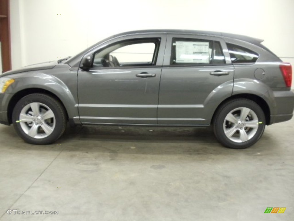 2012 Caliber SXT - Tungsten Metallic / Dark Slate Gray photo #2
