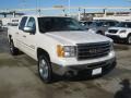 2012 White Diamond Tricoat GMC Sierra 1500 SLT Crew Cab 4x4  photo #7