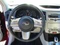 Warm Ivory Steering Wheel Photo for 2011 Subaru Outback #58466948