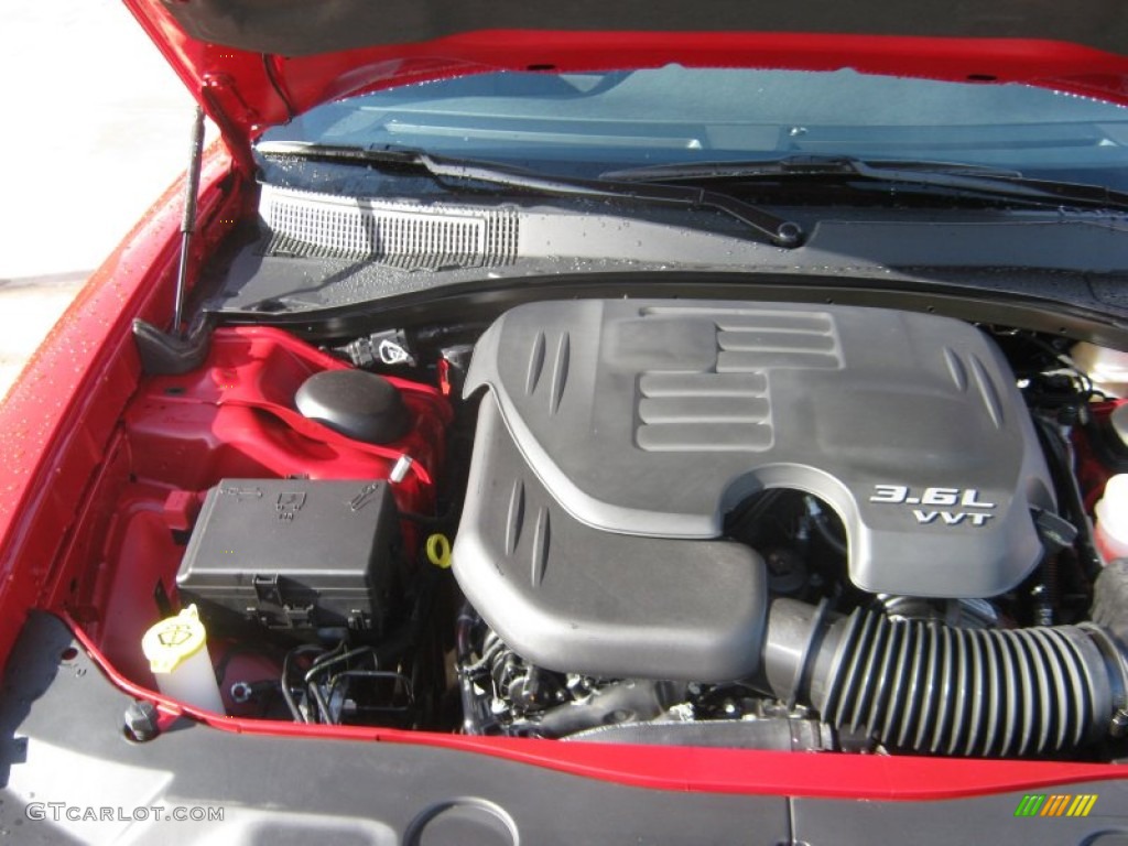 2012 Dodge Charger SXT Plus 3.6 Liter DOHC 24-Valve Pentastar V6 Engine Photo #58467291