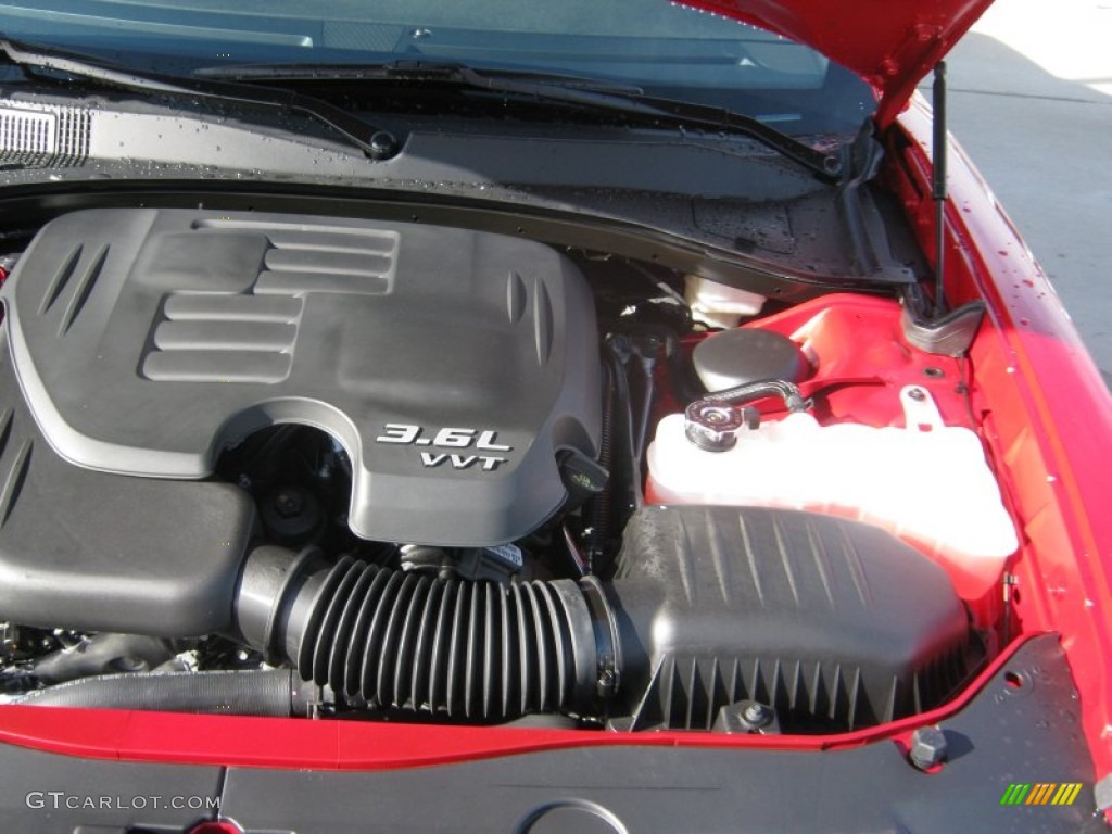 2012 Dodge Charger SXT Plus 3.6 Liter DOHC 24-Valve Pentastar V6 Engine Photo #58467300