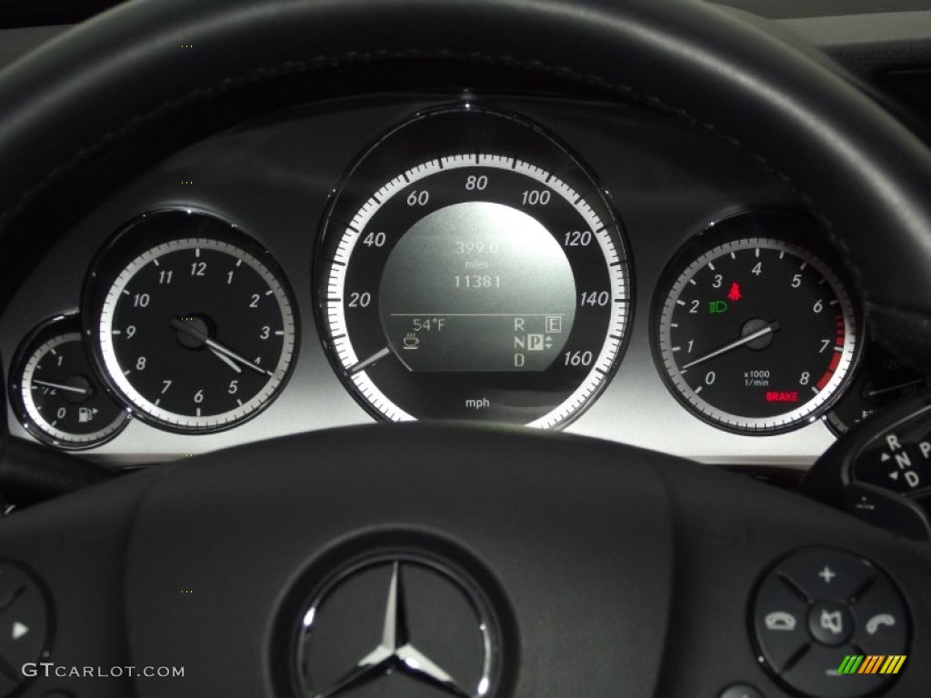2011 Mercedes-Benz E 550 Sedan Gauges Photo #58467408