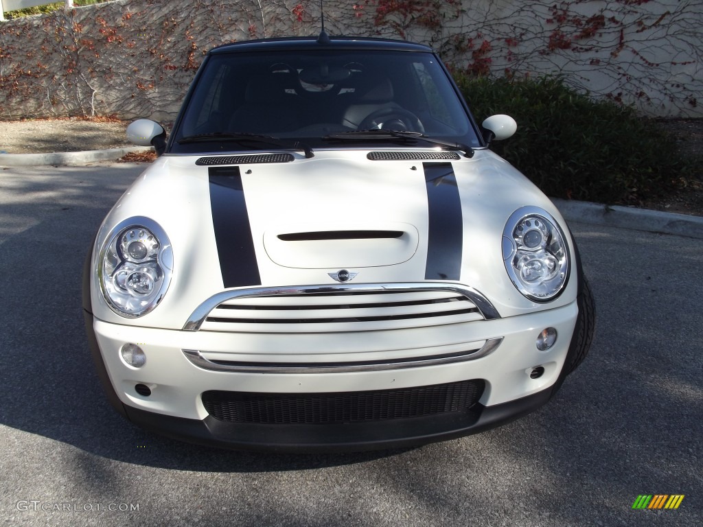 2008 Cooper S Convertible - Pepper White / Panther Black photo #3