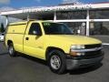 2000 Fleet Yellow Chevrolet Silverado 1500 Regular Cab #58448087