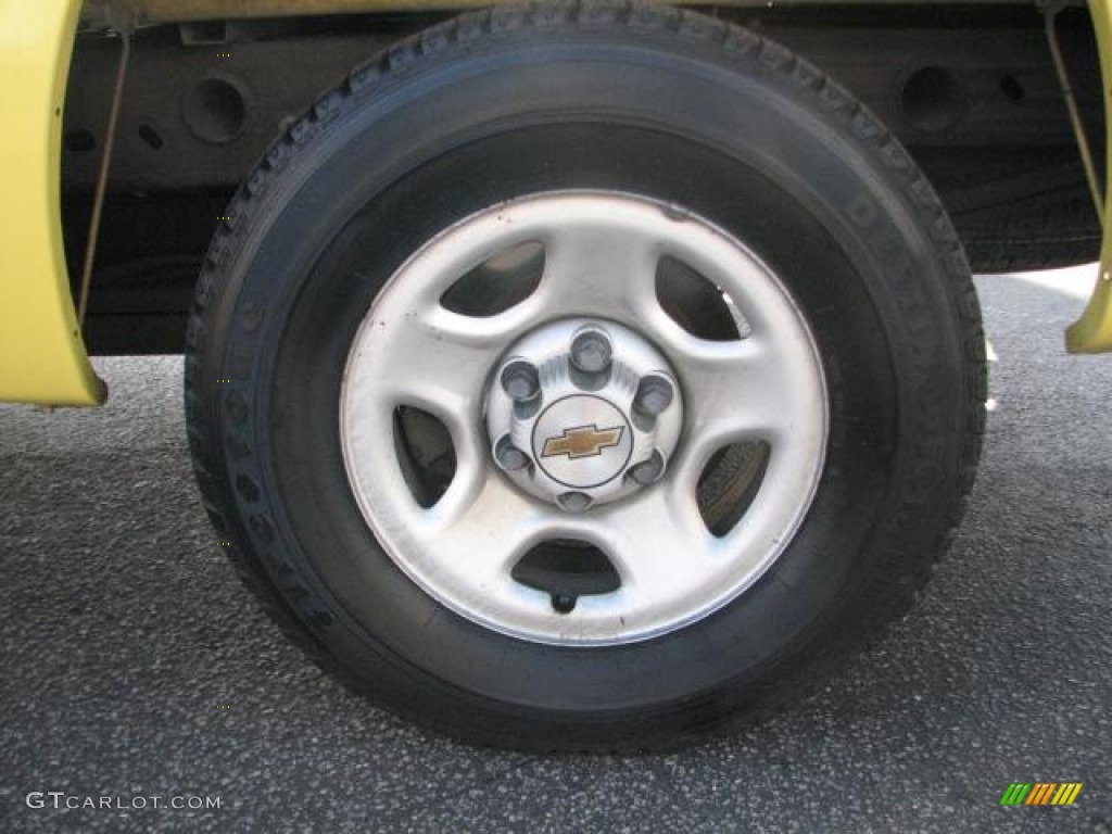 2000 Silverado 1500 Regular Cab - Fleet Yellow / Graphite photo #18