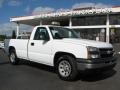 2006 Summit White Chevrolet Silverado 1500 Work Truck Regular Cab  photo #1