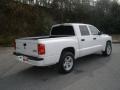 2008 Bright White Dodge Dakota SXT Crew Cab  photo #3