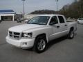 2008 Bright White Dodge Dakota SXT Crew Cab  photo #13