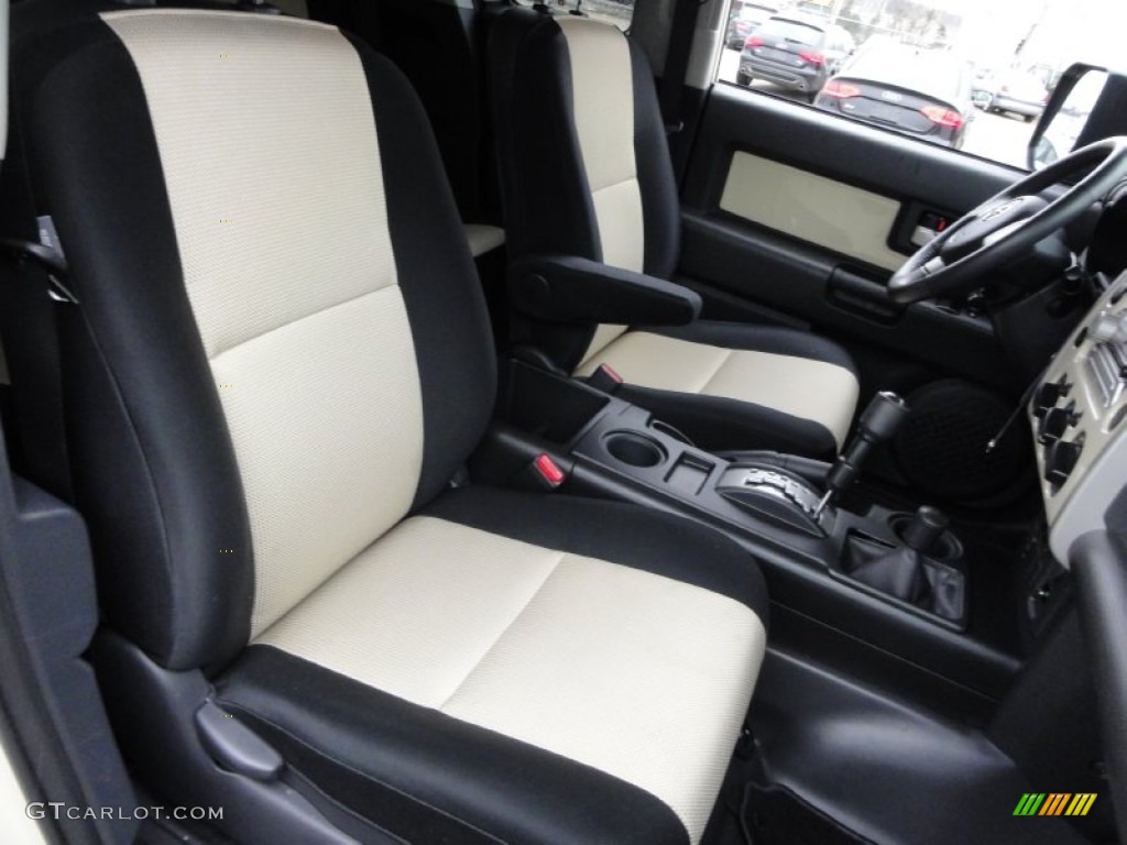 Dark Charcoal/Beige Interior 2010 Toyota FJ Cruiser Trail Teams Special Edition 4WD Photo #58471242