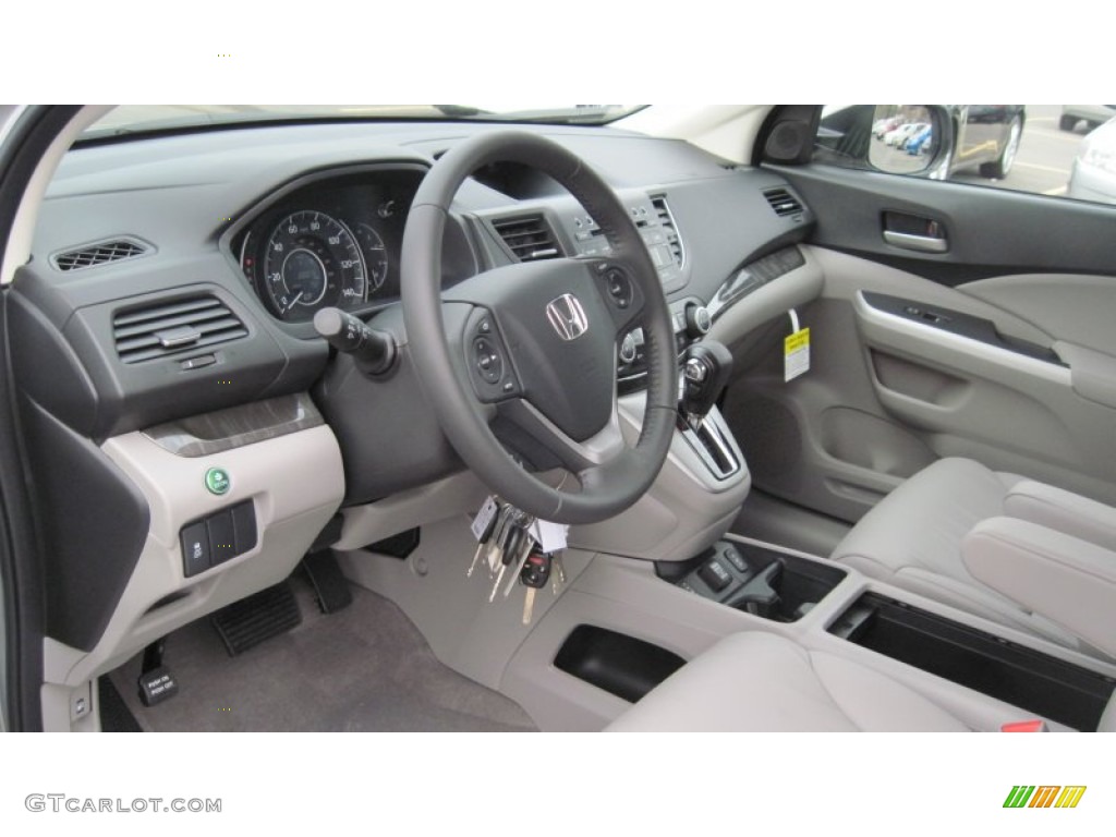 Gray Interior 2012 Honda CR-V EX-L Photo #58471343