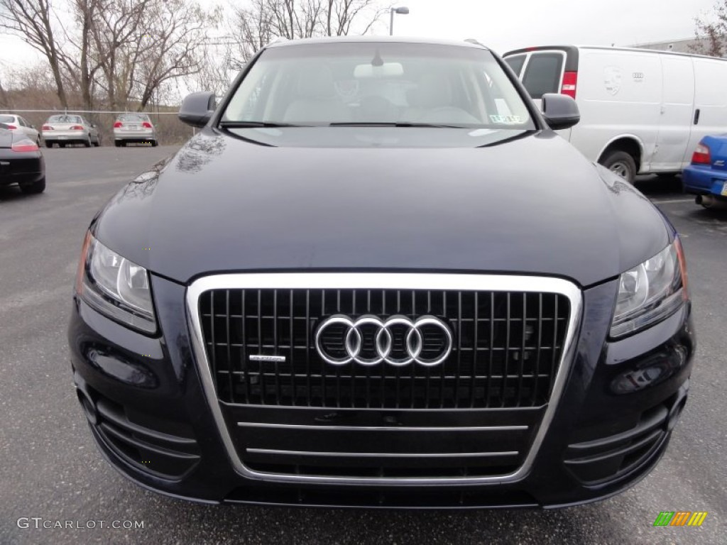 2009 Q5 3.2 Premium quattro - Deep Sea Blue Pearl Effect / Cardamom Beige photo #3