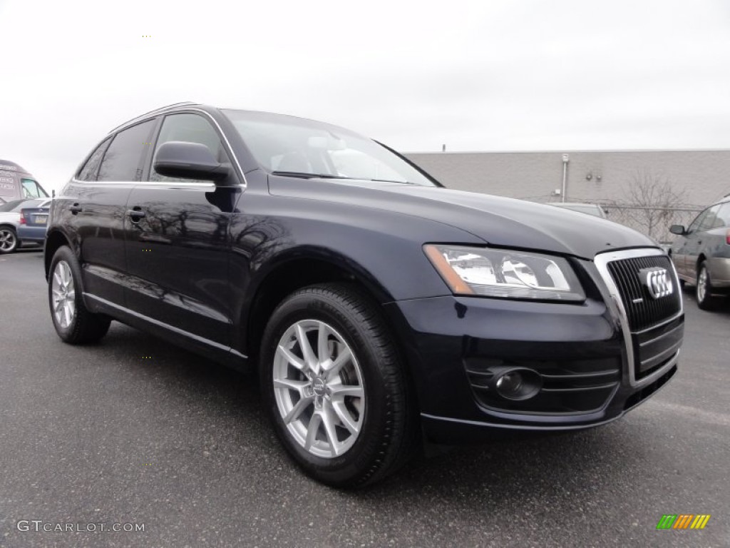 2009 Q5 3.2 Premium quattro - Deep Sea Blue Pearl Effect / Cardamom Beige photo #5