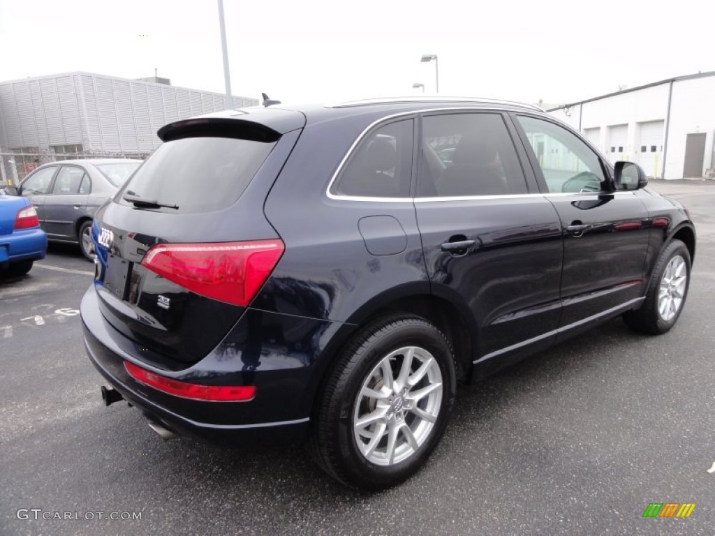 2009 Q5 3.2 Premium quattro - Deep Sea Blue Pearl Effect / Cardamom Beige photo #8