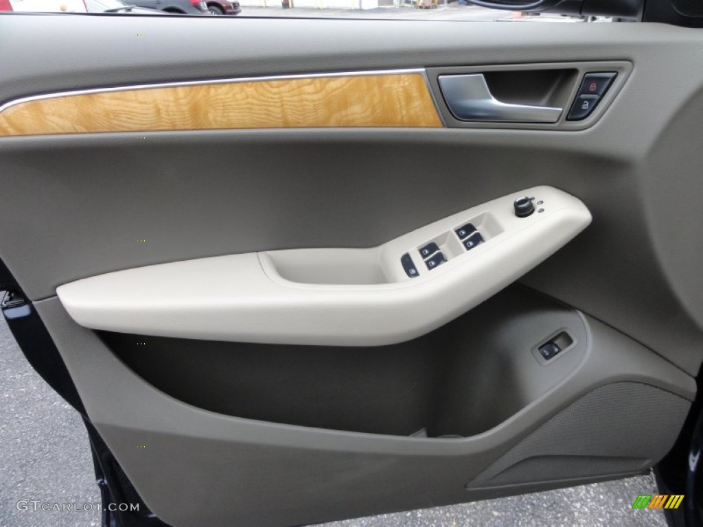 2009 Q5 3.2 Premium quattro - Deep Sea Blue Pearl Effect / Cardamom Beige photo #14