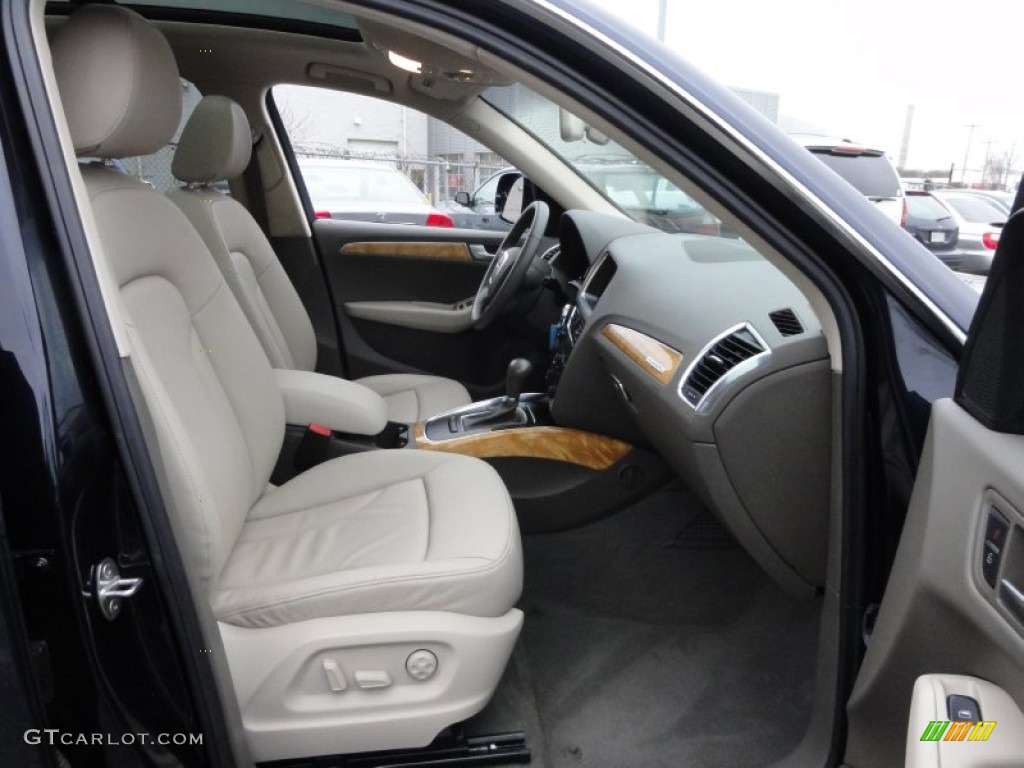 2009 Q5 3.2 Premium quattro - Deep Sea Blue Pearl Effect / Cardamom Beige photo #20