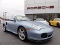 Polar Silver Metallic 2004 Porsche 911 Turbo Cabriolet Exterior