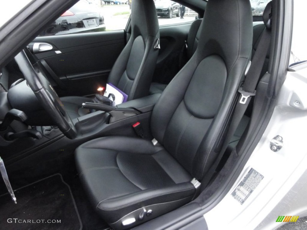 Black Interior 2005 Porsche 911 Carrera Coupe Photo #58473696