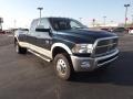 Hunter Green Pearl - Ram 3500 HD Laramie Crew Cab 4x4 Dually Photo No. 3