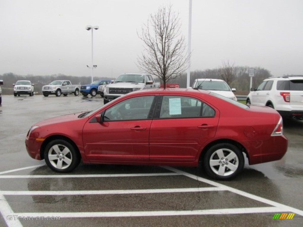 Redfire Metallic 2009 Ford Fusion SE Exterior Photo #58474668
