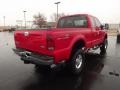 2007 Red Clearcoat Ford F250 Super Duty XLT SuperCab 4x4  photo #5