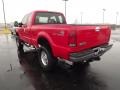 2007 Red Clearcoat Ford F250 Super Duty XLT SuperCab 4x4  photo #7