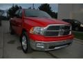 2009 Flame Red Dodge Ram 1500 Big Horn Edition Crew Cab 4x4  photo #1