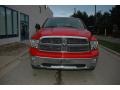 2009 Flame Red Dodge Ram 1500 Big Horn Edition Crew Cab 4x4  photo #2