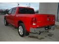 2009 Flame Red Dodge Ram 1500 Big Horn Edition Crew Cab 4x4  photo #4