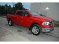 2009 Flame Red Dodge Ram 1500 Big Horn Edition Crew Cab 4x4  photo #13