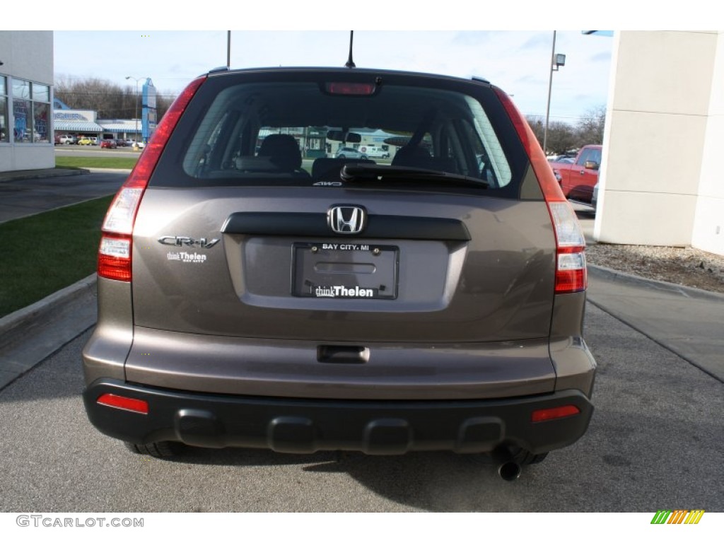 2009 CR-V LX 4WD - Urban Titanium Metallic / Gray photo #5