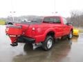 Vermillion Red - F350 Super Duty XL Regular Cab 4x4 Plow Truck Photo No. 14