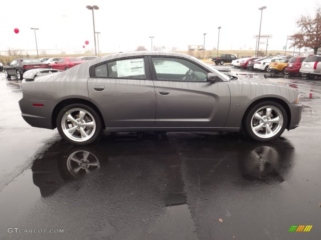 Tungsten Metallic 2012 Dodge Charger R/T Road and Track Exterior Photo #58475919