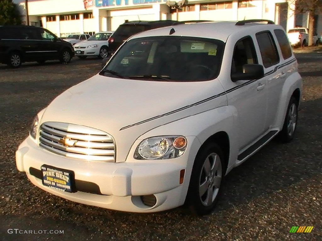 2011 HHR LS - Arctic Ice White / Ebony photo #1