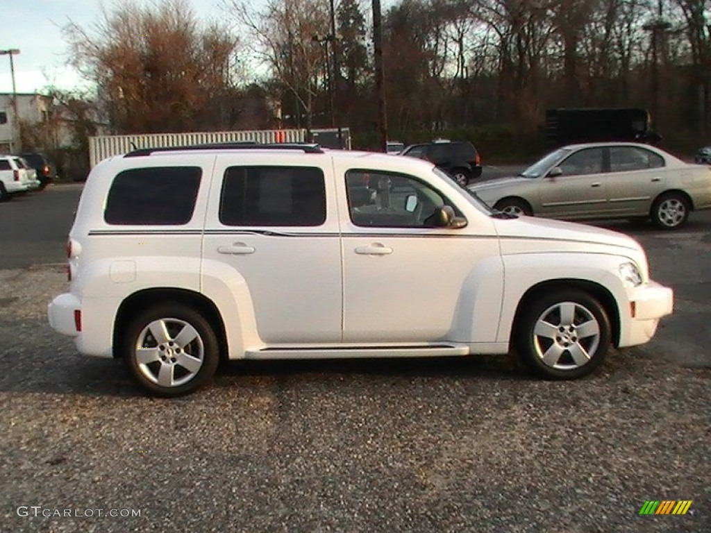 2011 HHR LS - Arctic Ice White / Ebony photo #7