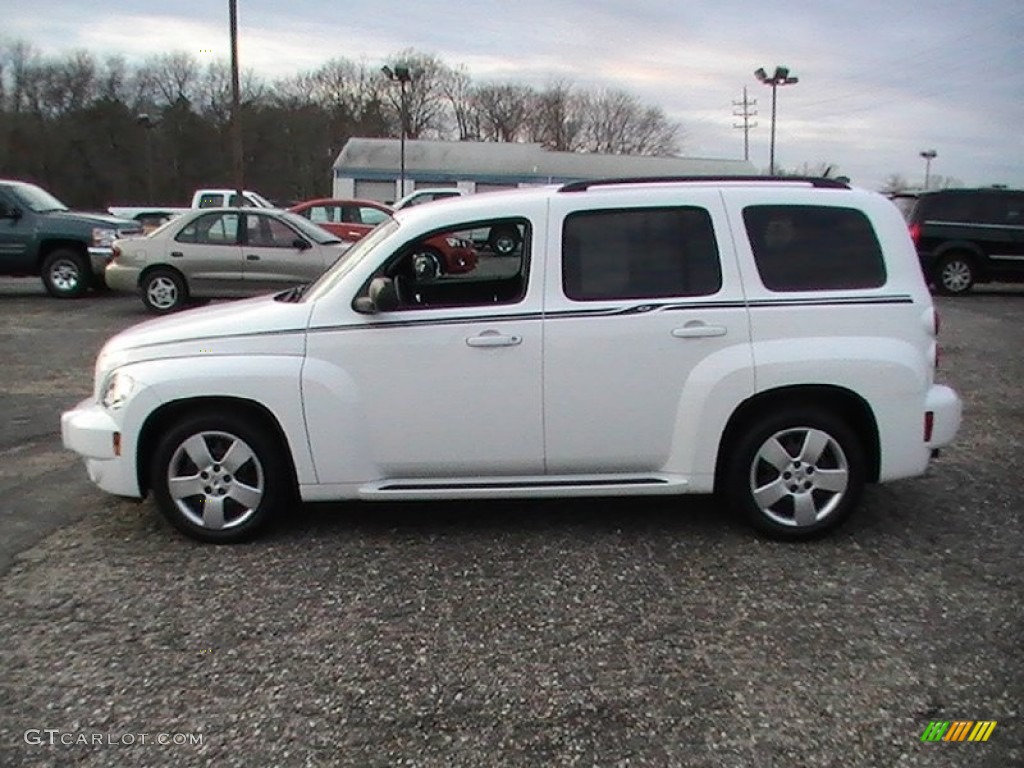 2011 HHR LS - Arctic Ice White / Ebony photo #9