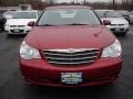 2010 Inferno Red Crystal Pearl Chrysler Sebring Limited Sedan  photo #2