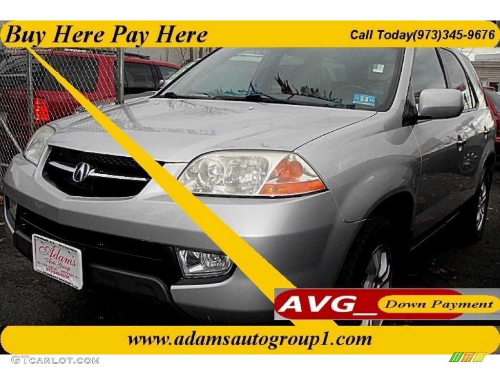 2004 MDX  - Starlight Silver Metallic / Ebony photo #1