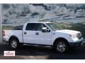 2008 Oxford White Ford F150 Lariat SuperCrew 4x4  photo #1