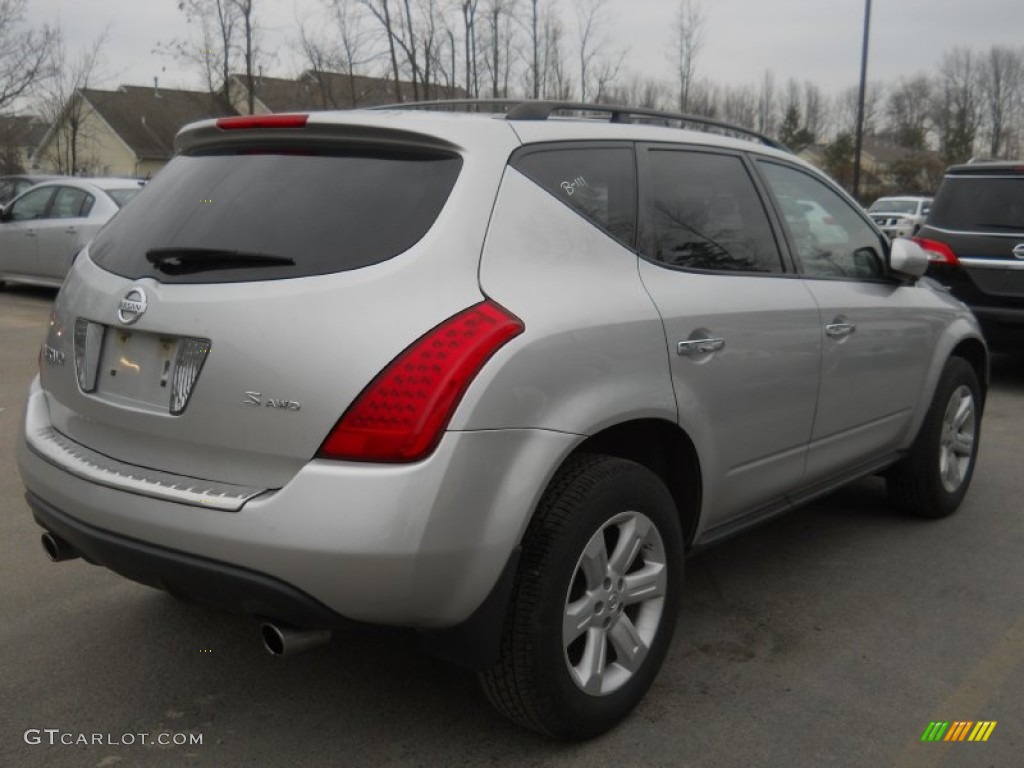 2007 Murano S AWD - Brilliant Silver Metallic / Charcoal photo #2