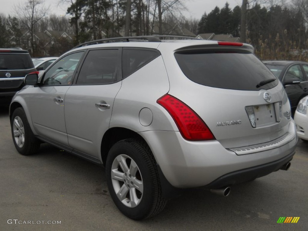 2007 Murano S AWD - Brilliant Silver Metallic / Charcoal photo #13