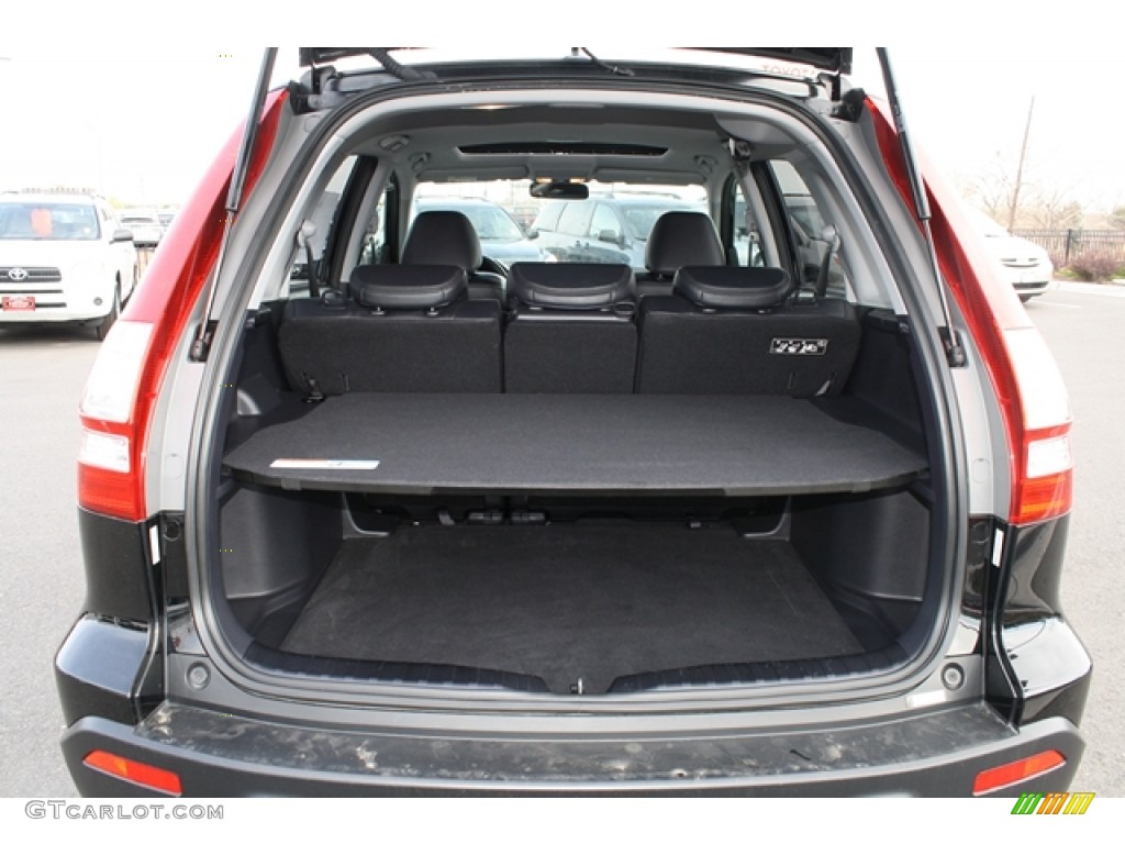 2009 CR-V EX-L 4WD - Crystal Black Pearl / Black photo #25