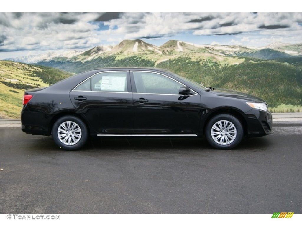 2012 Camry LE - Attitude Black Metallic / Ash photo #2