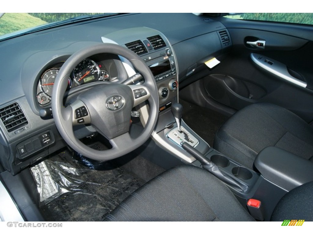 Dark Charcoal Interior 2011 Toyota Corolla S Photo 58481772